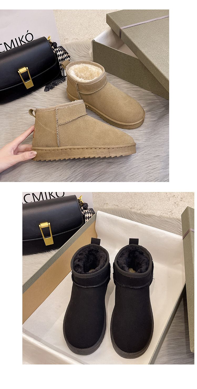 Große Winterschuhe für Herren im Nordosten mit Baumwolle gepolstert und mit verdickter Kaschmirwolle und warmen Schneestiefeln für Damen_voghion.com