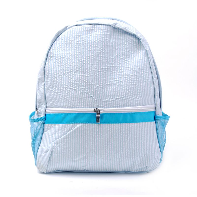 European and American seersucker backpack student schoolbag cross-border independent station Indian wind Mississippi_voghion.com
