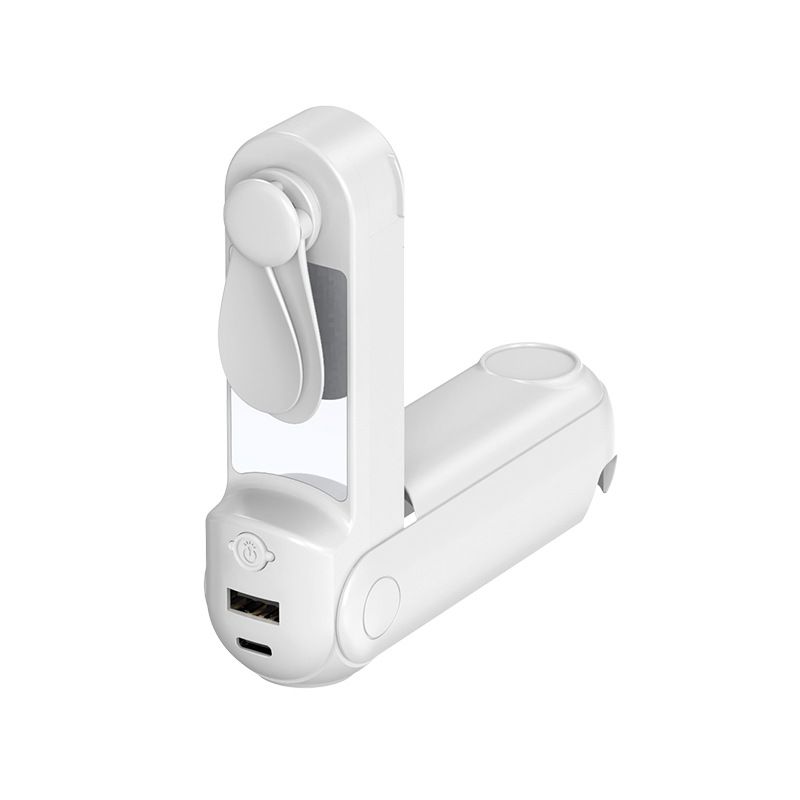 Draagbare, opvouwbare, draagbare, mini-USB-ventilator voor studentenhuisvesting, kleine, oplaadbare en ultrastille ventilator_voghion.com