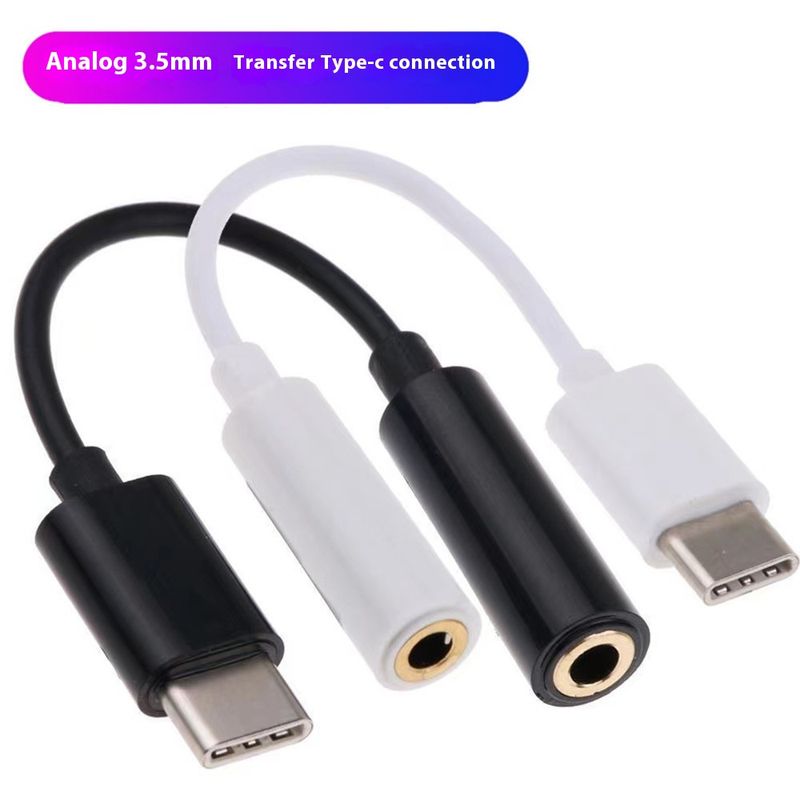 Mūzikas festivāls Piemērots LeEco 2 mobilajam tālrunim Max2 austiņu adapteris Type-c uz 3,5 mm audio datu kabelis_voghion.com