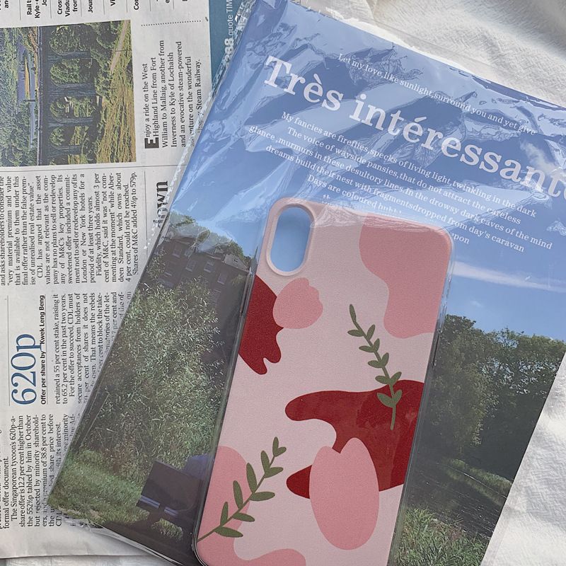 Art Flower IPhone XR Phone Cool Wind Suitable For X Silicone Case 78p_voghion.com