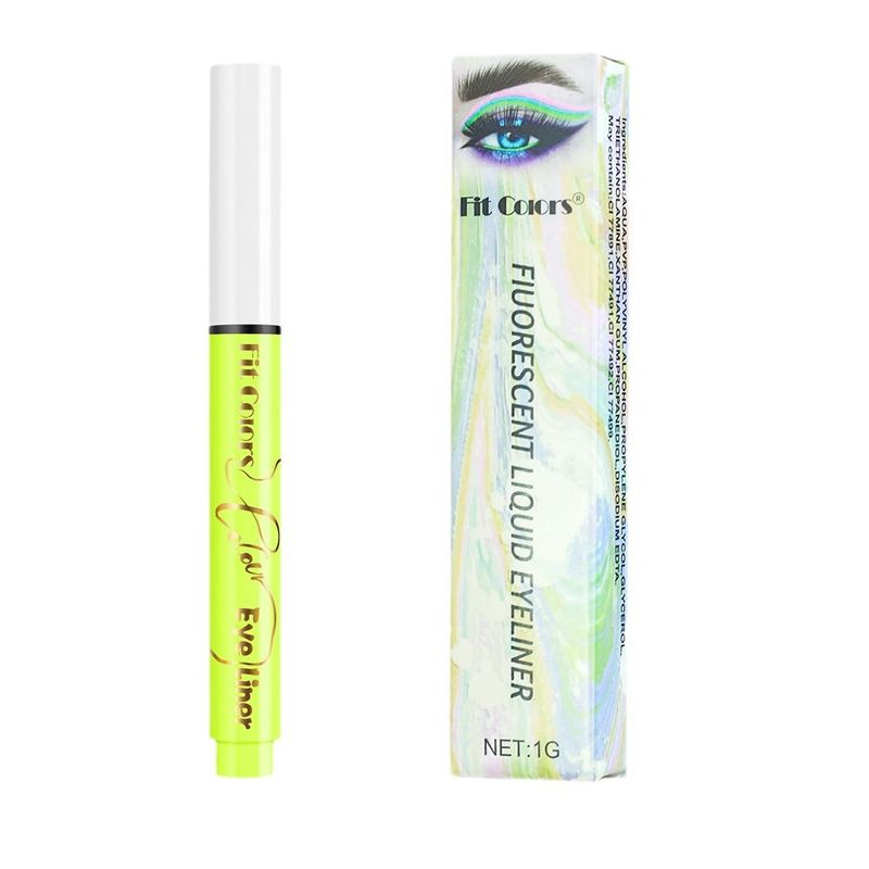 Fit Colors12 Color UV Fluorescent Eyeliner Face Body Paint Pen Stage Party Waterproof_voghion.com