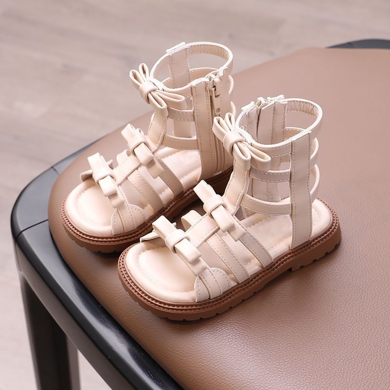 Modische Sandalen „Römische Prinzessin“ – Sommer 2025: Vielseitige, lässige Kinder-Strandschuhe mit weicher Sohle_voghion.com