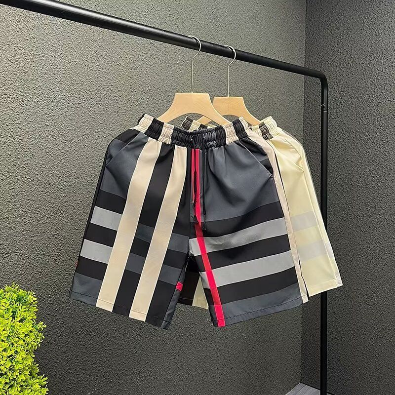Herrenbekleidung Modemarke Beliebte Shorts für Männer im Sommer Neue schnelltrocknende Shorts im koreanischen Stil Trendy Casual Beach Pants_voghion.com