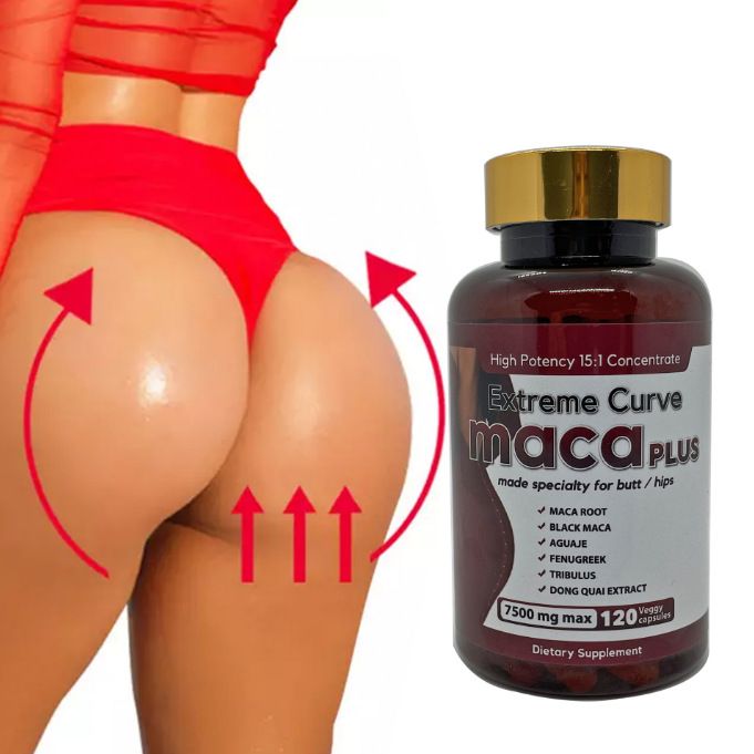 Cross-border Export Plus Maca para el aumento de glúteos 120 cápsulas_voghion.com