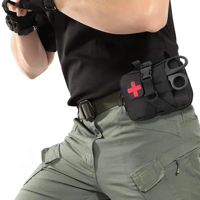 Frissítés Tactical EMT Pouch Rip Away Molle Orvosi készlet IFAK Letéphető Elsősegélykészlet Utazási Szabadtéri Túrázási Túlélőtáska_voghion.com
