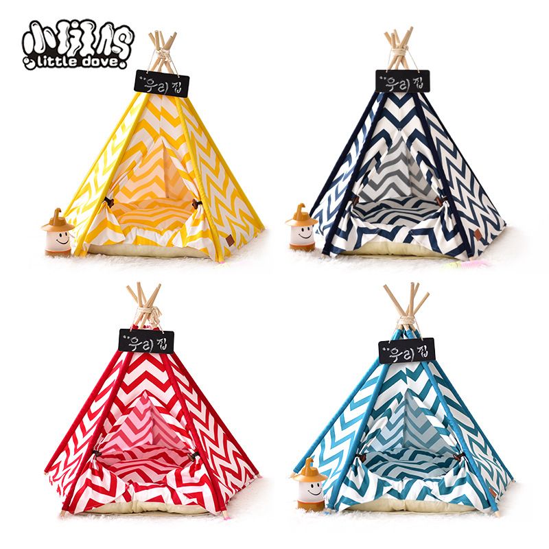 Cat Small Medium-sized Supplies Ins House Removable And Washable Pet Tent Dog Can Be Used In All Seasons Villa_voghion.com