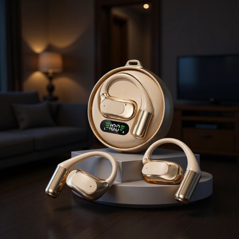 2025 Business New M114 Smart AI Translation Rotatable Wireless Bluetooth Earbuds Private Model_voghion.com