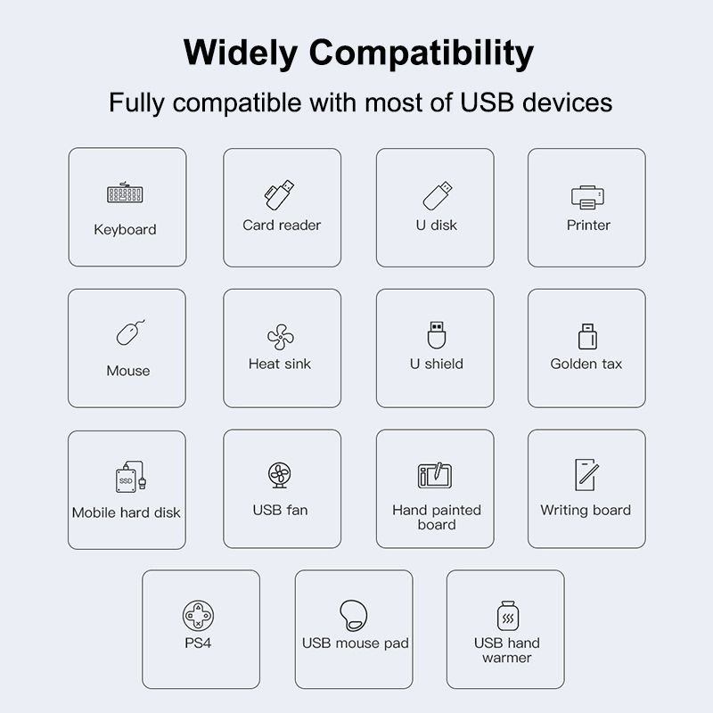 USB elosztó hub egy 3.0 és kettő 2.0 gyors sebességű adapter több USB 3 portos hosszabbító Macbook laptophoz, számítógép tartozékokhoz_voghion.com