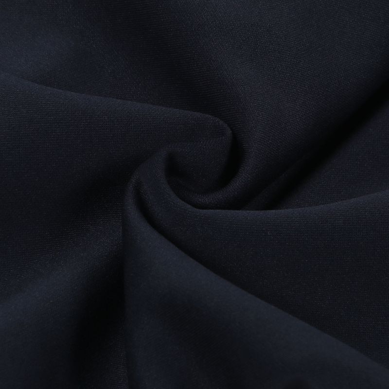 Traje de dos piezas ajustado de manga larga con perlas para mujer_voghion.com