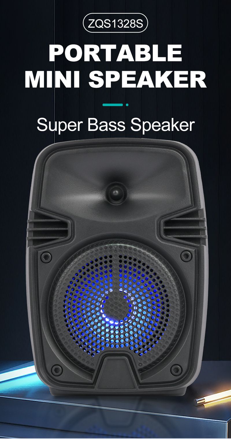 ZQS1328S Bluetooth Wireless Speaker Home Square Dance Portable Multifunctional Speaker With Radio_voghion.com