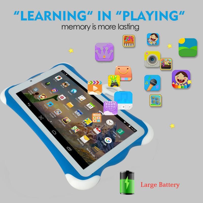 7-Zoll-Kommunikations-Kinder-Tablet 1 + 8G Android Dual Card Communication Student Tablet PC_voghion.com