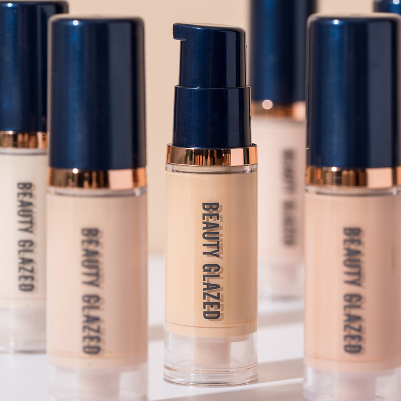 Vloeibare 6 ml gezichtsfoundation Volledige concealer Make-up Waterdichte basis Fleuren Whitening Cover Donkere kringen Mat_voghion.com