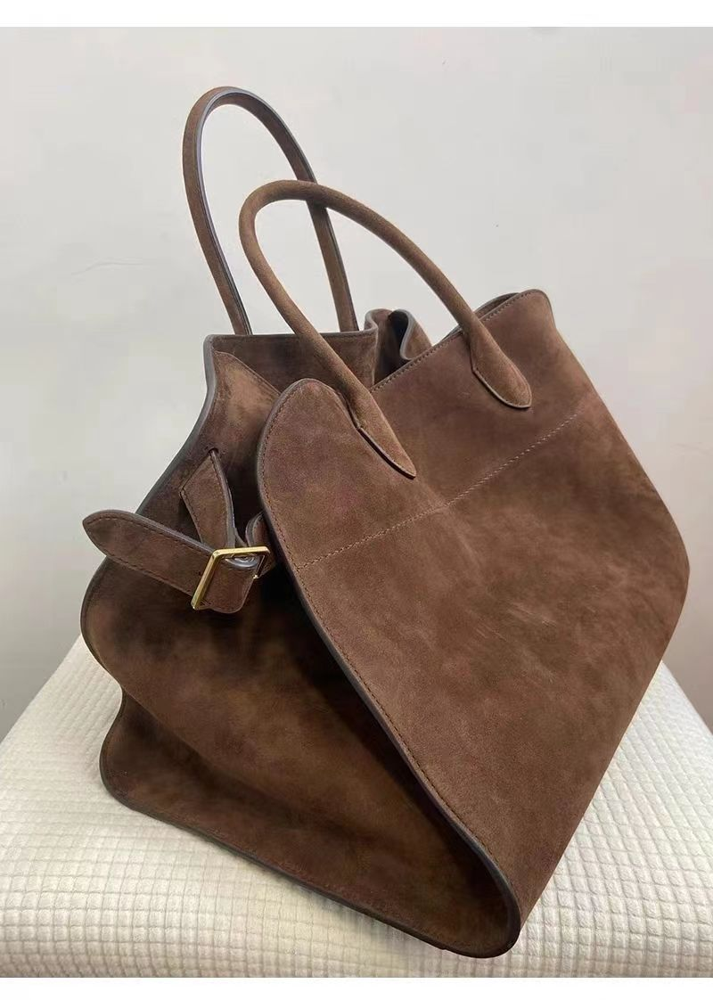 Torba typu tote dla kobiet, nowa, jesienno-zimowa, wysokiej klasy design, niszowy design, duża pojemność, torebka retro do dojazdów do pracy_voghion.com