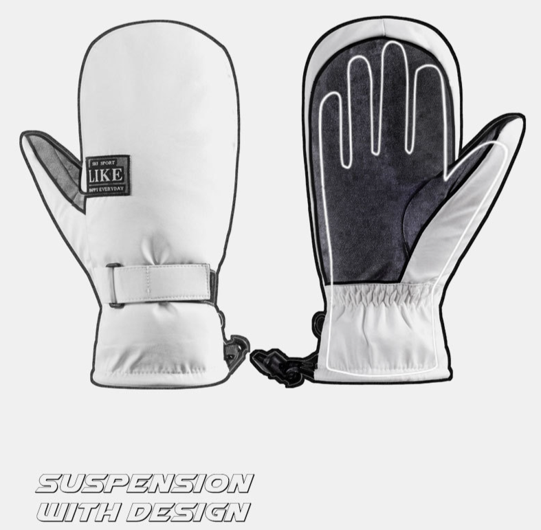 Guanti da sci unisex invernali antivento, impermeabili, antifreddo, spessi, caldi, touch screen, per ciclismo da uomo e donna_voghion.com