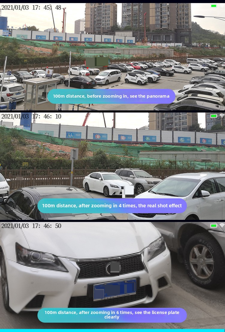Solar Wireless Security Camera - 360° Panoramic View With AI Motion Detection (No Blind Spots Night Vision Mobile Remote Viewing IP66 Weatherproof)_voghion.com