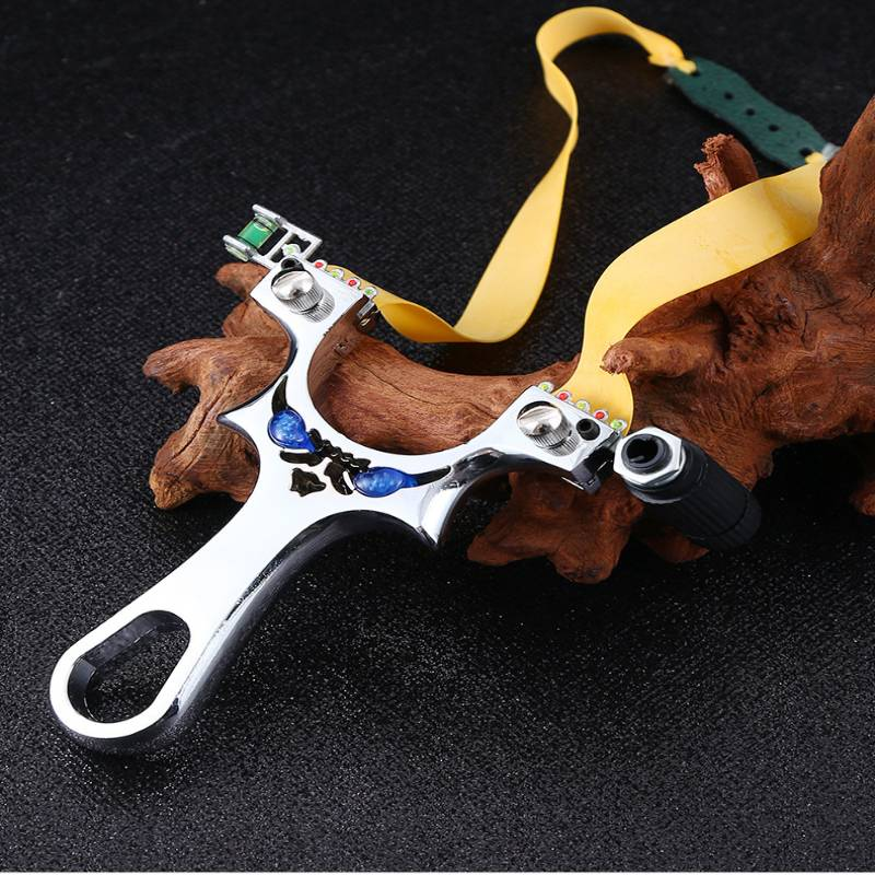 Alaşımlı Çelik Sapan Gümüş Sapan 11,5*8,5*1,3 Cm Açık Hava Yarışmaları, Fitness Atıcılığı, Avcılık, Balıkçılık İçin Uygundur (Sadece Sapan)_voghion.com