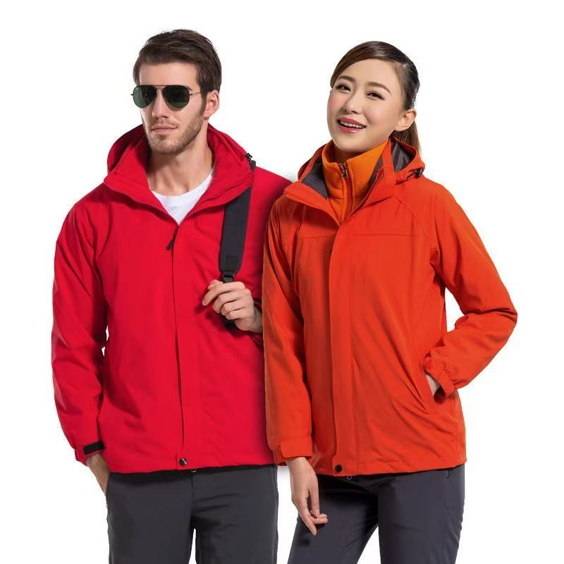 NOKO-Waterproof Outdoor Solid Color Jackets For Men And Women, Two-piece Workwear, Custom Ski Suits With Embroidery_voghion.com