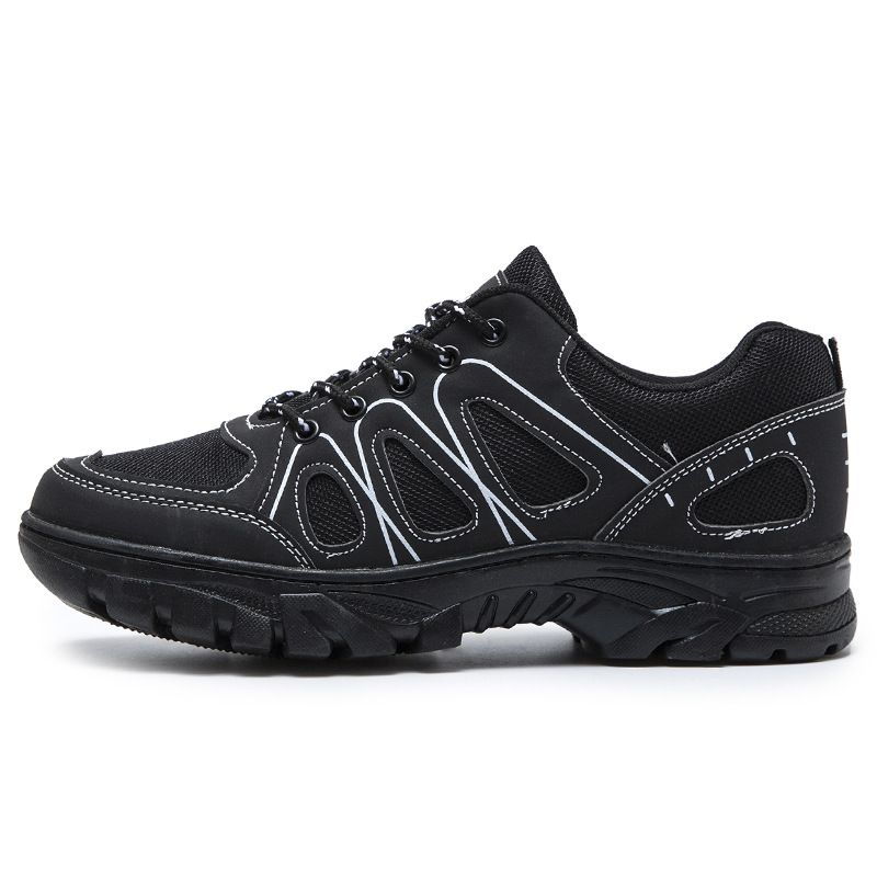 Chaussures de sport décontractées en maille respirante pour homme, semelles épaisses et résistantes à l'usure_voghion.com