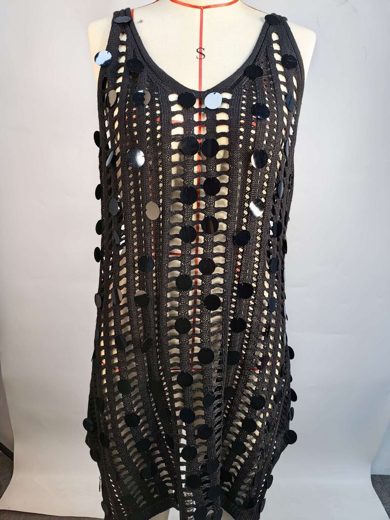 Damenbekleidung Damen-Bikini-Überzug aus Häkelspitze mit Rock – stilvolle Bademode mit Sonnenschutz für Pool, Urlaub und Sommerausflüge_voghion.com