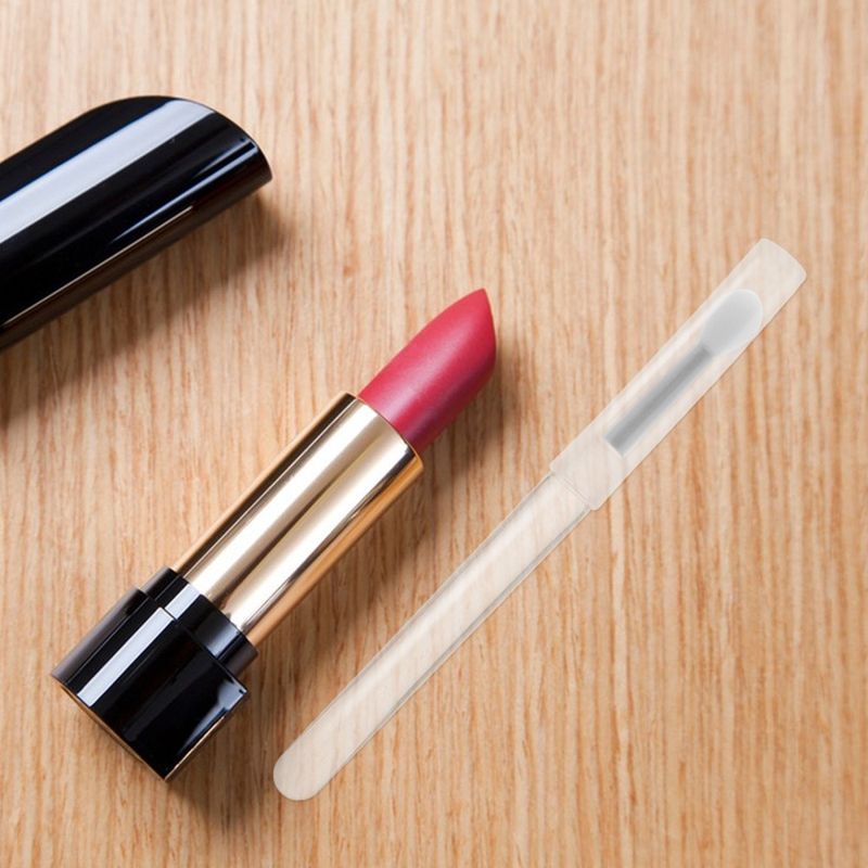 10 Pcs Lip Pinsel Set Reise Pinsel Applikator Gloss Tubes Mit Zauberstab_voghion.com