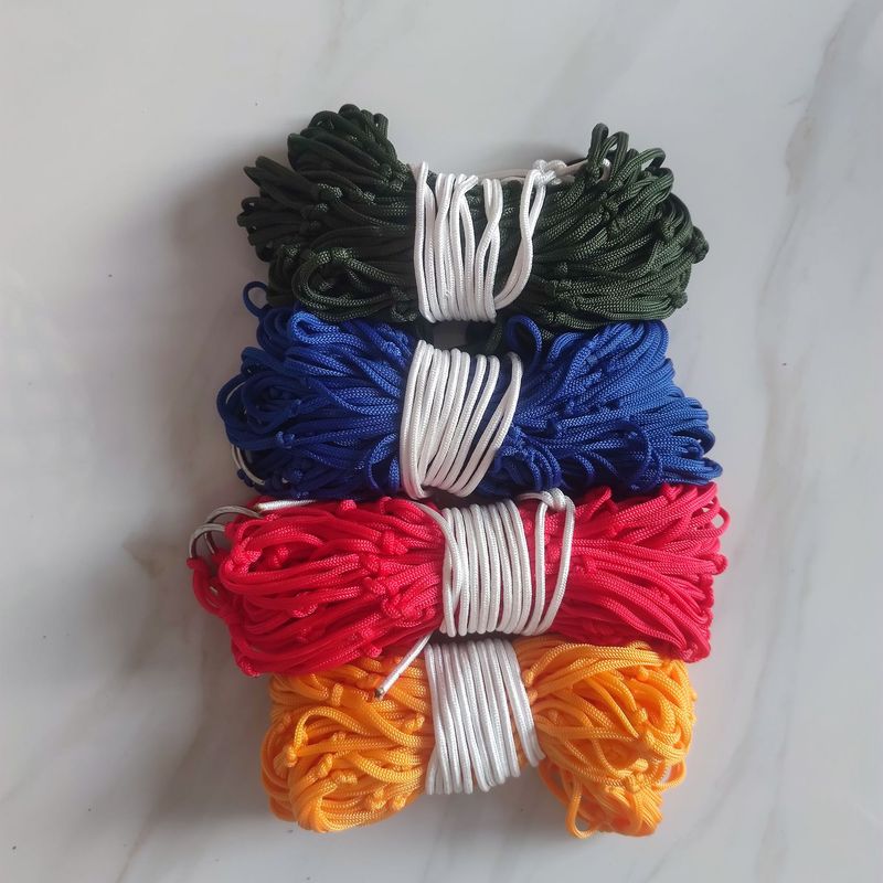 Amaca con corda spessa, altalena in rete, amaca intrecciata a mano, accessori per campeggio all'aperto_voghion.com