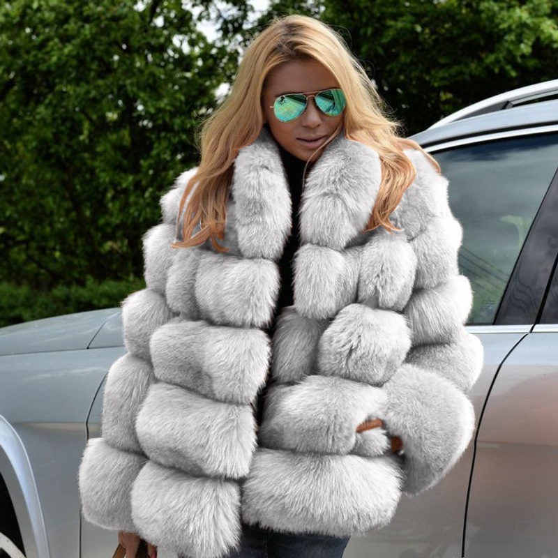 Frauen Kleidung herbst und winter neue frauen mantel fuchs pelz_voghion.com
