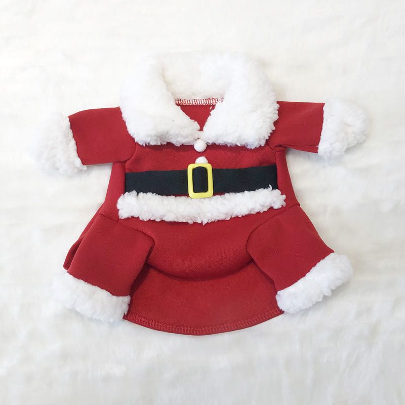 Weihnachtsmann Herbst Winter Katze Weihnachtskleidung Teddy Kleines Hundehaustier Transformationsoutfit_voghion.com