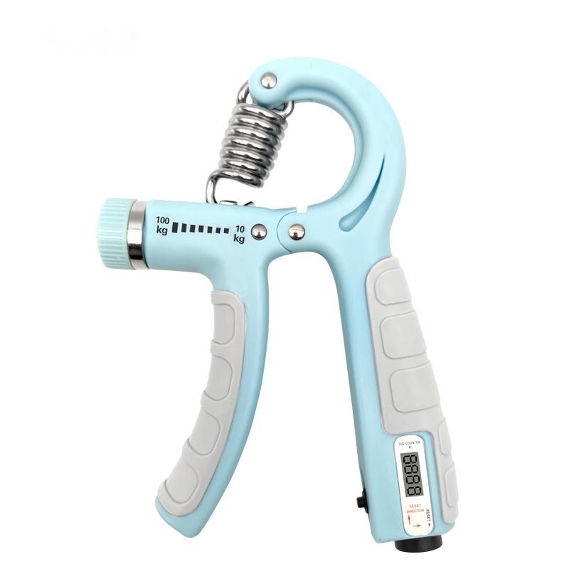 Adjustable Mechanical Counting Grip Strengthener Home Fitness Equipment Finger Rehabilitation Training_voghion.com