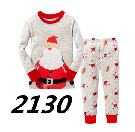 Conjunto de Navidad Niños de 2 a 7 años Ropa de hogar Ropa informal para niños_voghion.com