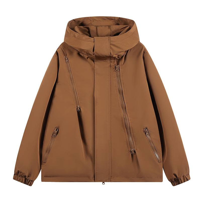 Sports jacket men's spring 2024 new casual jacket men and women's spring trend waterproof outdoor jacket_voghion.com