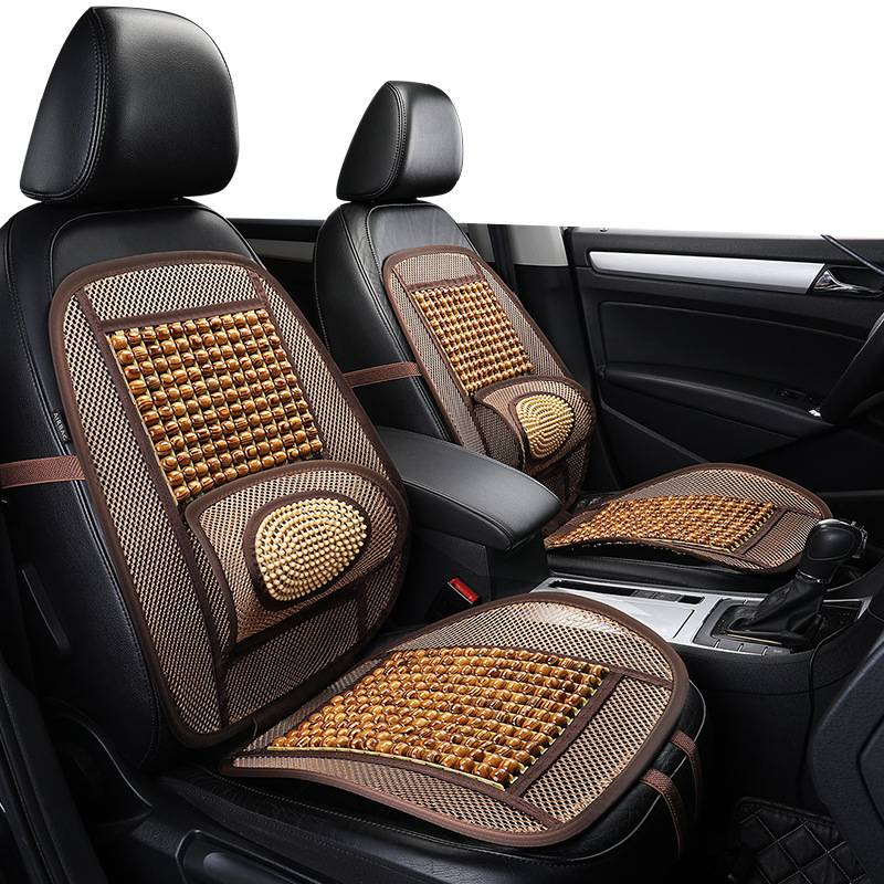 taille vrachtwagen auto SUV rijdt een stuk houten kraal autostoel antislip vierkante mat_voghion.com