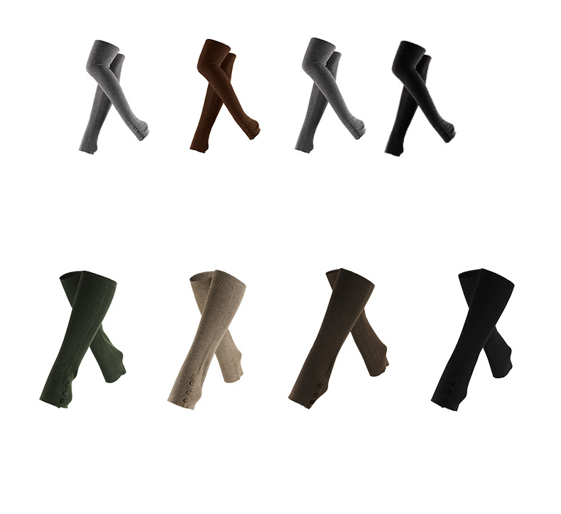 Yoga Strümpfe Kollektion Warme Overknee Strümpfe Damen Verlängerte Pile Socken Bein- und Kniestrümpfe Lang_voghion.com