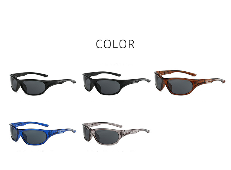 Unisex Polarized Sports Sunglasses For Cycling/Running/Mountaineering - UV400 Windproof & Dustproof Protection With Lightweight TR90 Frame_voghion.com