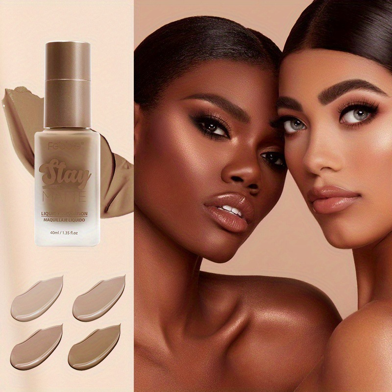 USHAS vendita calda fondotinta liquido correttore a copertura totale trucco naturale resistente impermeabile_voghion.com