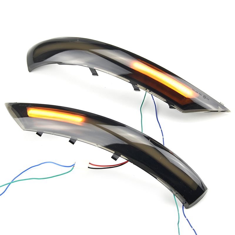 For VW Touareg I 1 7L Facelift 2007 2008 2009 2010 Car LED Dynamic Indicator Turn Signal Light Blinker Mirror Lamp_voghion.com