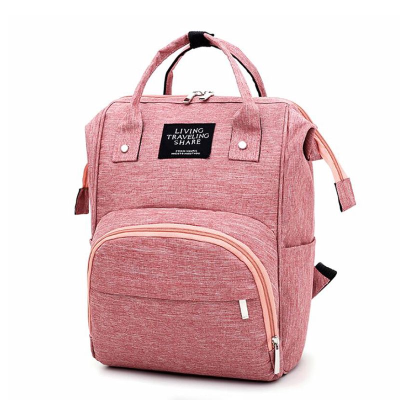Nappy Backpack Mummy Large Capacity Bag Mom Multi-Function Waterproof Outdoor Travel Diaper Bags for Baby Care_voghion.com