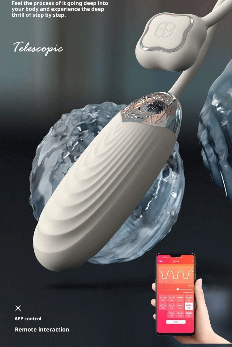 LuvBox Elephant Vibrateur télescopique à pulsations, jouet sexuel portable télécommandé pour femmes, vibrations puissantes et insérables_voghion.com