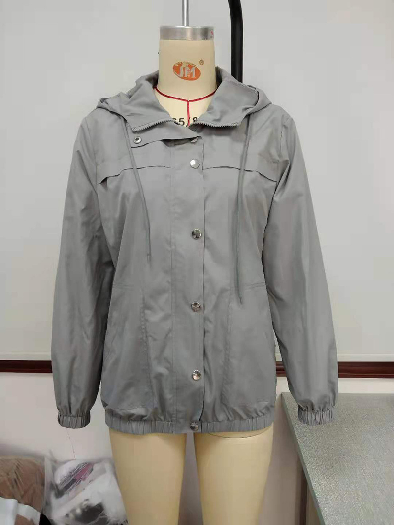 Damesregenjas met capuchon, buitensport, bergbeklimmen, kleding, windjack, waterdicht jack_voghion.com