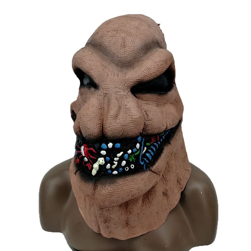 Halloween Julafton Scar Jack Ubiquki Latex Film Perifera karaktärer Party Mask Headset_voghion.com