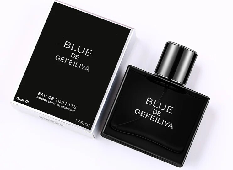 Parfum Gefelia Blue Men, saveur d’homme frais durable, parfum océan, eau de Cologne gentleman_voghion.com