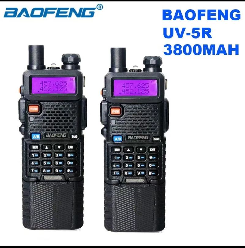 Interfono UV5R Auto a guida autonoma wireless Radio portatile a doppio stadio da 8 W 3800 mAh_voghion.com