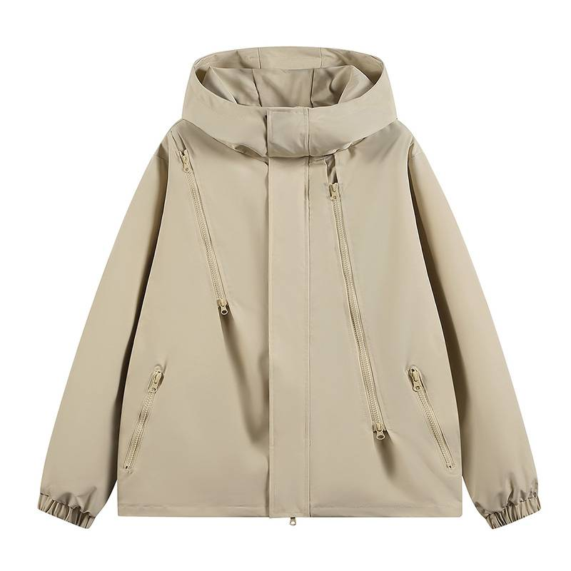 Sports jacket men's spring 2024 new casual jacket men and women's spring trend waterproof outdoor jacket_voghion.com