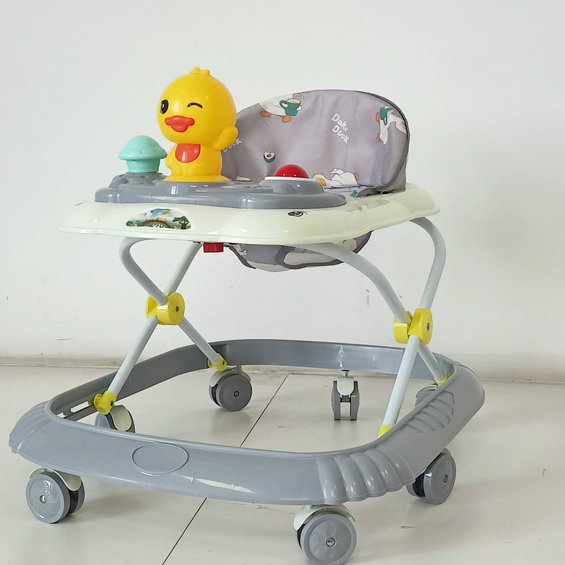 Bebek Çok İşlevli Devrilme Önleyici Araba Oturabilir ve İtebilir Araba Sürmeyi Öğrenme Başlangıç Araba Katlama_voghion.com