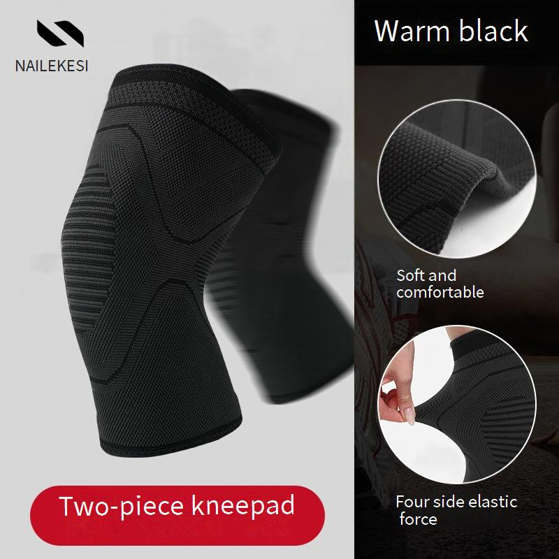 Thermo-Kniebandagen für Damen und Herren – Fleecegefütterte Gelenkstütze zum Laufen, Radfahren, Wintersport und für tägliche Wärme_voghion.com