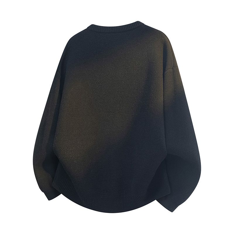 Men's Plus Size Knit Cardigan – Thick Textured Sweater For Autumn & Winter_voghion.com