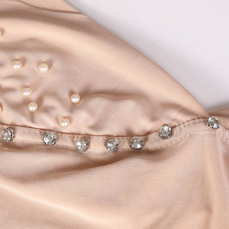 Women's Scarves Tassel Handmade Headscarf With Small Brim And Rhinestones, Convenient Pullover Scarf, One Size Fashionable And Versatile Hijab_voghion.com