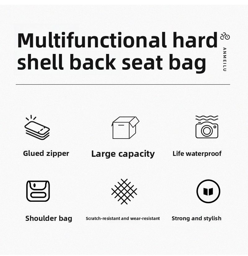 Mountain Rear Seat Delivery Elektrofahrrad Gepäckträger Fahrrad Hecktasche Fahrradzubehör Ausrüstung_voghion.com