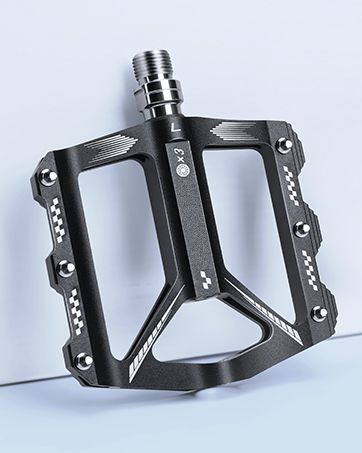 Bike Pedals- 9/16" Lightweight Mountain Bike Pedals With 3 Sealed Bearings Non-Slip Wide Platform,Easy Installation For Ebike Mountain Bike,BMX_voghion.com