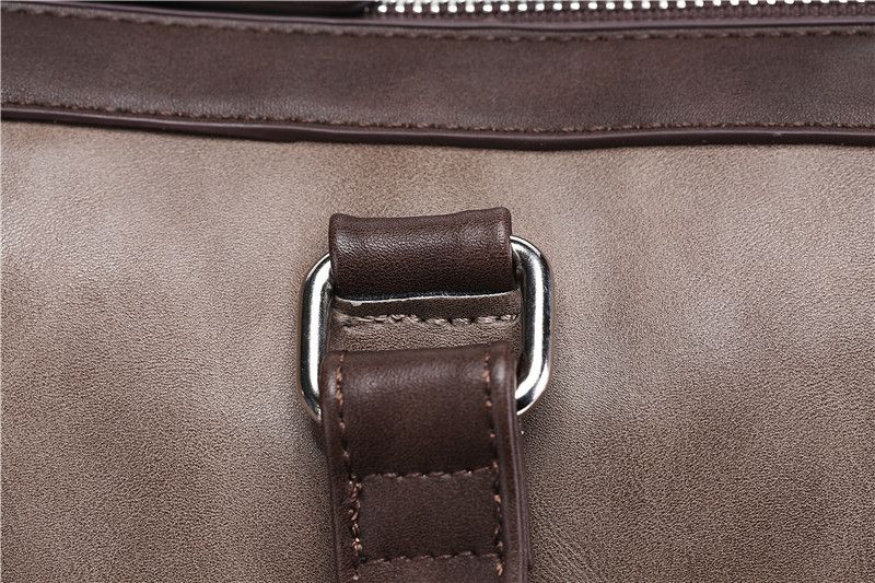 Doctor Bag Wholesale New Large Capacity Handbags Fashionable Simple Messenger Bags Travel Shoulder Bags Color Matching Men's Bags Large Bags_voghion.com